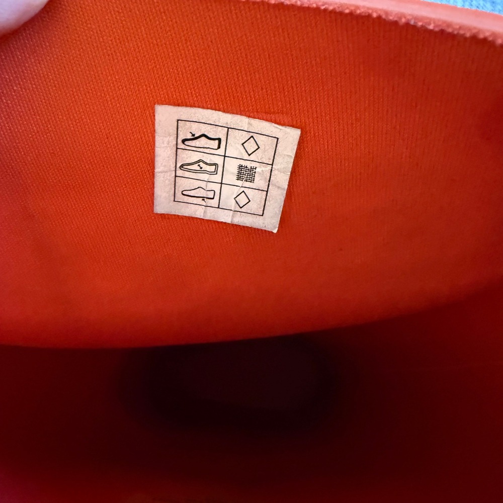 Hunter Rain Boots Women Size 9 Orange Original Tall Gloss Waterproof Clemson - Picture 6 of 9